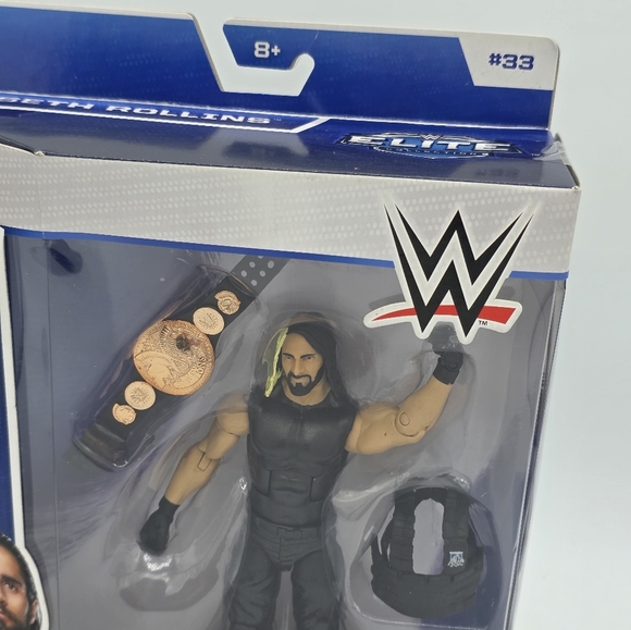 WWE Seth Rollins Elite Collection 2014 Series 33 Wrestling Action Figure - Picture 2 of 6